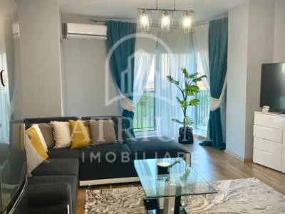 Apartament modern cu 3 camere la cheie, 2 balcoane, garaj subteran, zona Zorilor