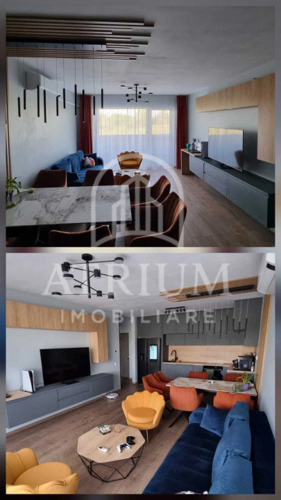 Apartament modern cu 3 camere, 74,2 mp cu 9,9 mp terasa, zona Gheorgheni Sopor
