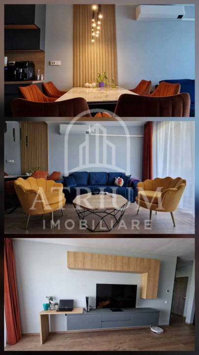 Apartament modern cu 3 camere, 74,2 mp cu 9,9 mp terasa, zona Gheorgheni Sopor