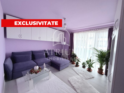 Apartament 2 camere decomandate, 56 mp utili, zona Floresti Porii