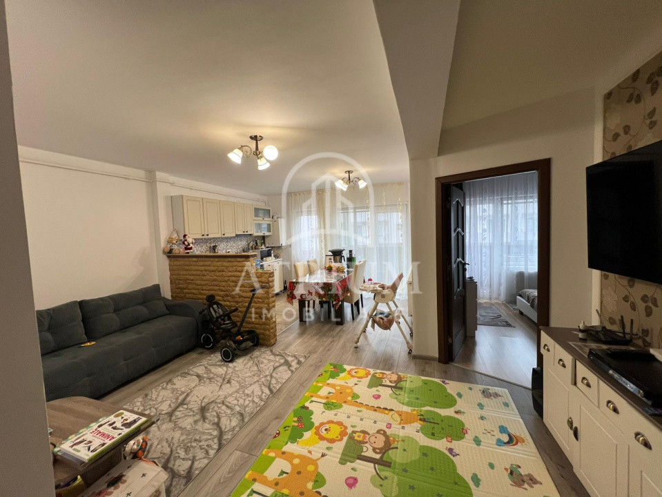 Apartament cu 2 camere, Floresti, 54 MP