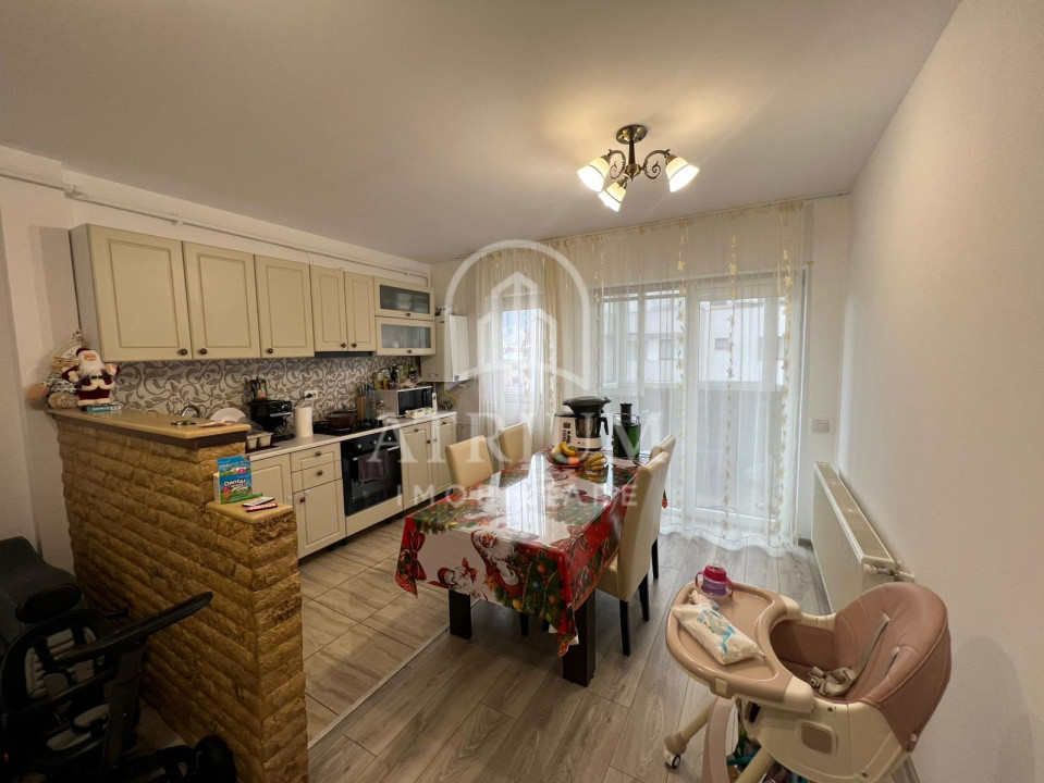 Apartament cu 2 camere, Floresti, 54 MP