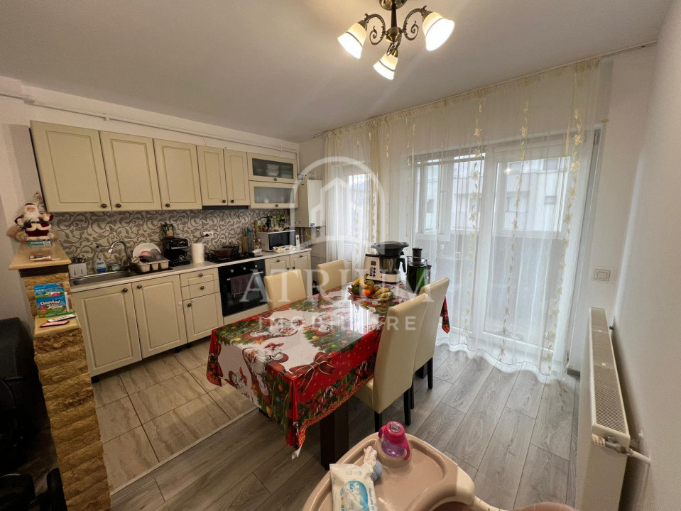 Apartament cu 2 camere, Floresti, 54 MP