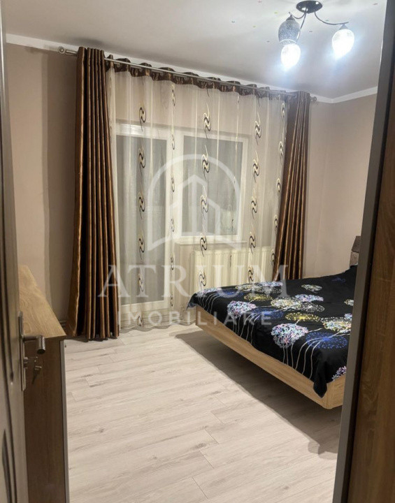 Apartament 3 camere la cheie, 58 mp cu 2 balcoane 11 mp, zona Manastur