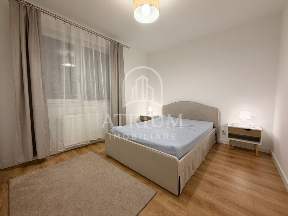 Apartament cu 2 camere la cheie 59.5mp, bloc 2022, zona Eroilor Floresti