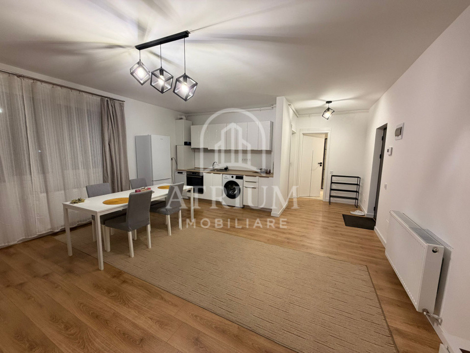 Apartament cu 2 camere la cheie 59.5mp, bloc 2022, zona Eroilor Floresti
