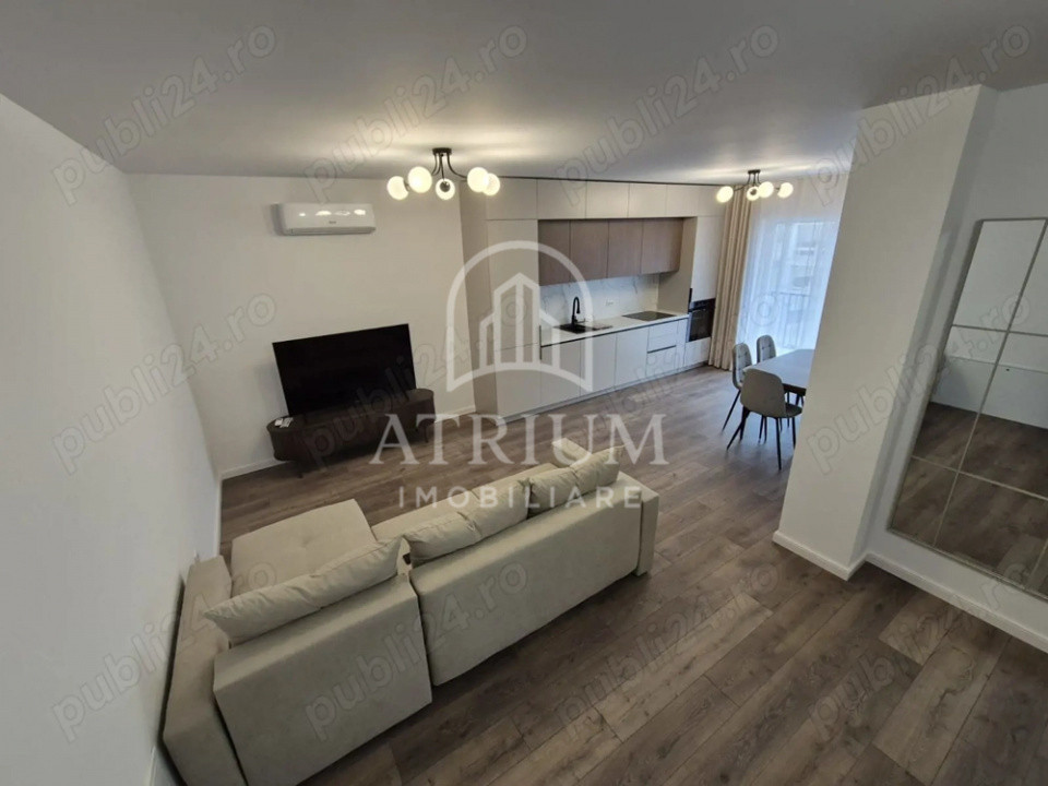 Apartament 2 camere, 56mp, parcare subterana, zona Iris