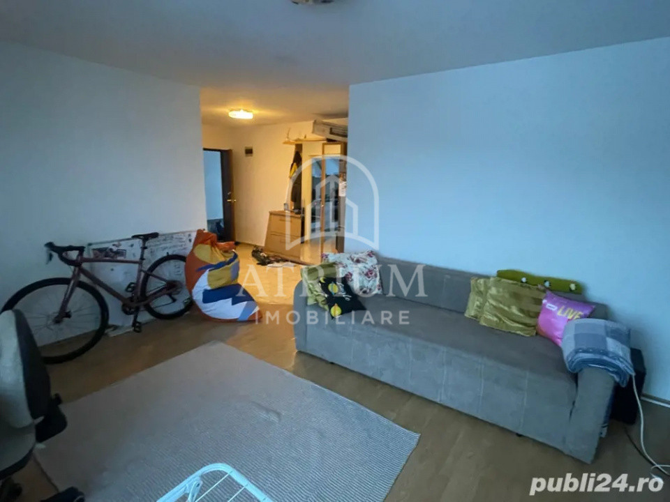 Apartment 2 camera, 55 mp, balcon 5mp, zona Gheorgheni