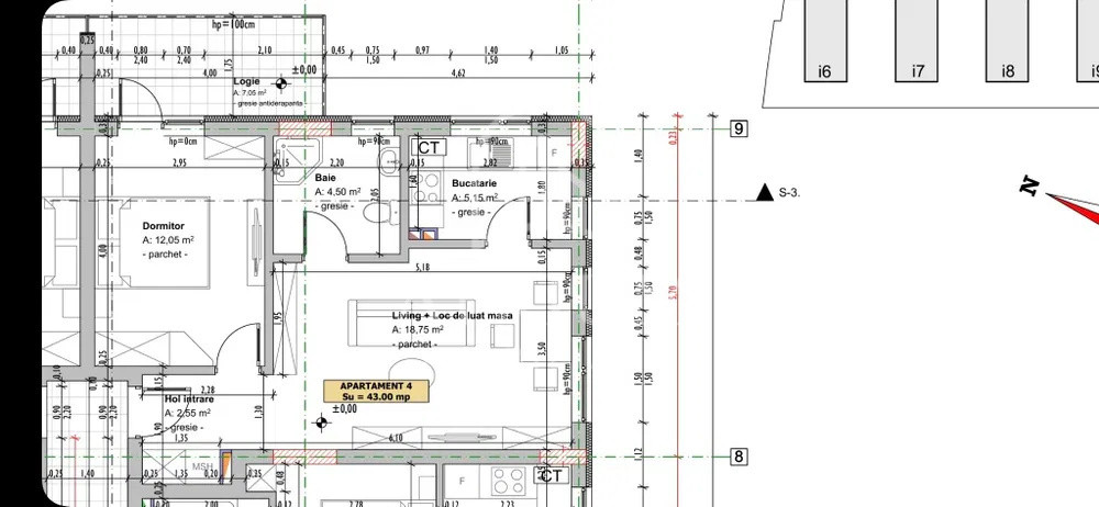 Apartament de vanzare  in Florești, zona Parc Poligon