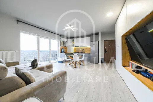 Apartament ultrafinisat, 2 camere, Floresti