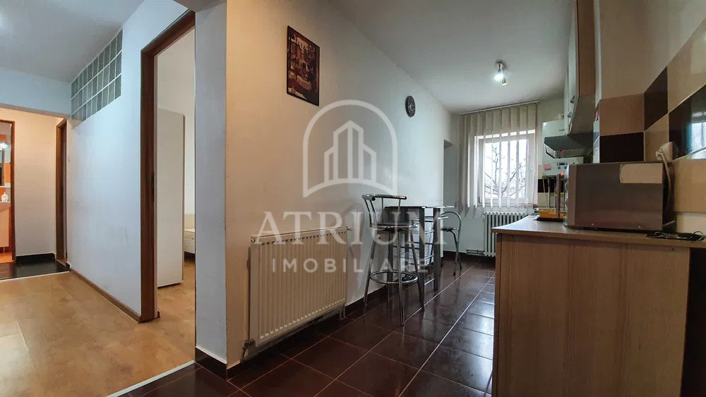 Apartament 3 camere, 50mp, 2 dormitoare, zona Gării