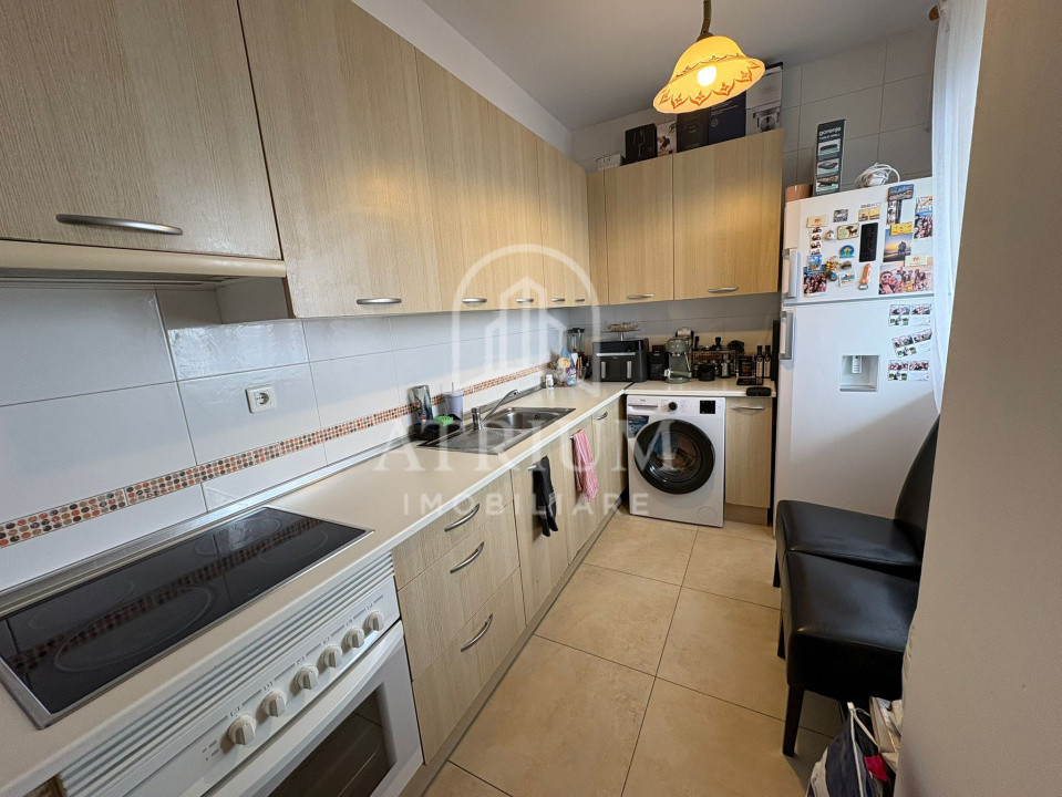 Apartament cu 2 camere, 45 mp utili cu 15 mp terasa, Viva City/Gheorgheni