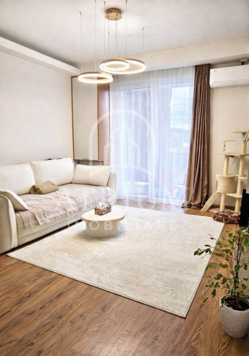 Apartament cu 2 camere, 54 mp utili, Intre Lacuri