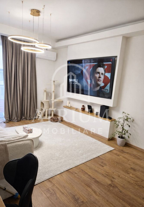 Apartament cu 2 camere, 54 mp utili, Intre Lacuri