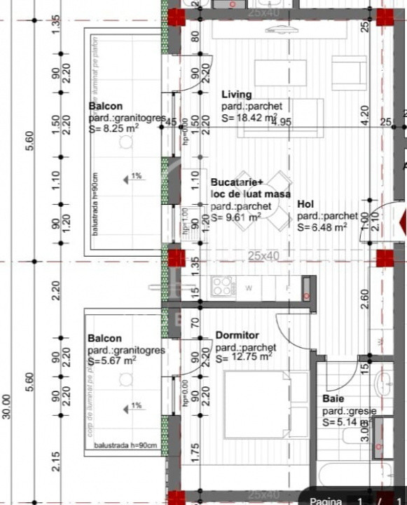 Apartament cu 2 camere, 53 mp utili, Intre Lacuri