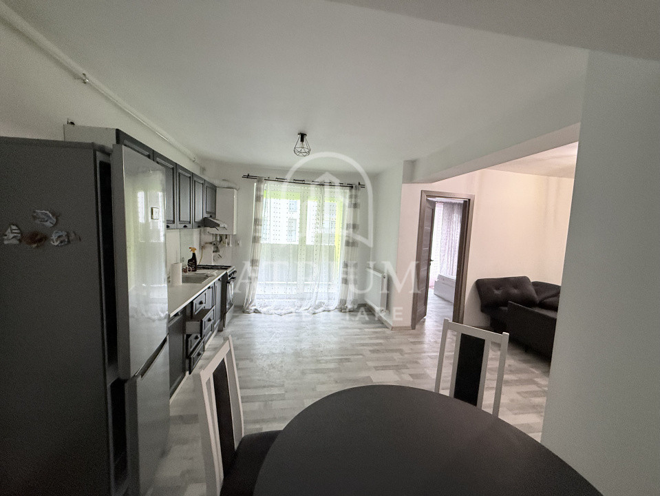 Apartament 2 camere finisat, 52,3 mp utili cu 4,8 mp balcon, zona Calea Baciului