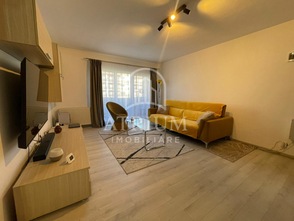 Apartament cu 2 camere, 50 mp, Floresti