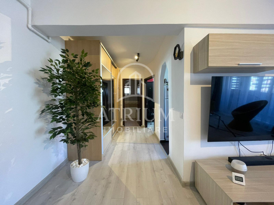 Apartament cu 2 camere, 50 mp, Floresti