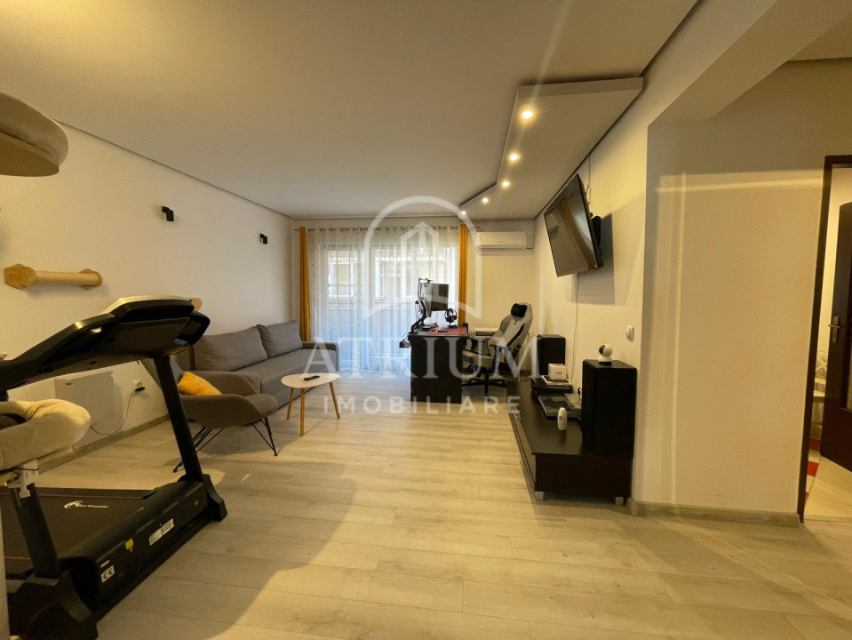 Apartament cu 2 camere, 50 mp, Floresti