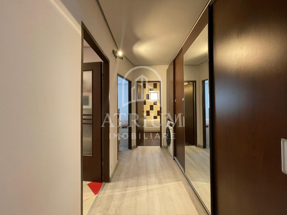 Apartament cu 2 camere, 50 mp, Floresti