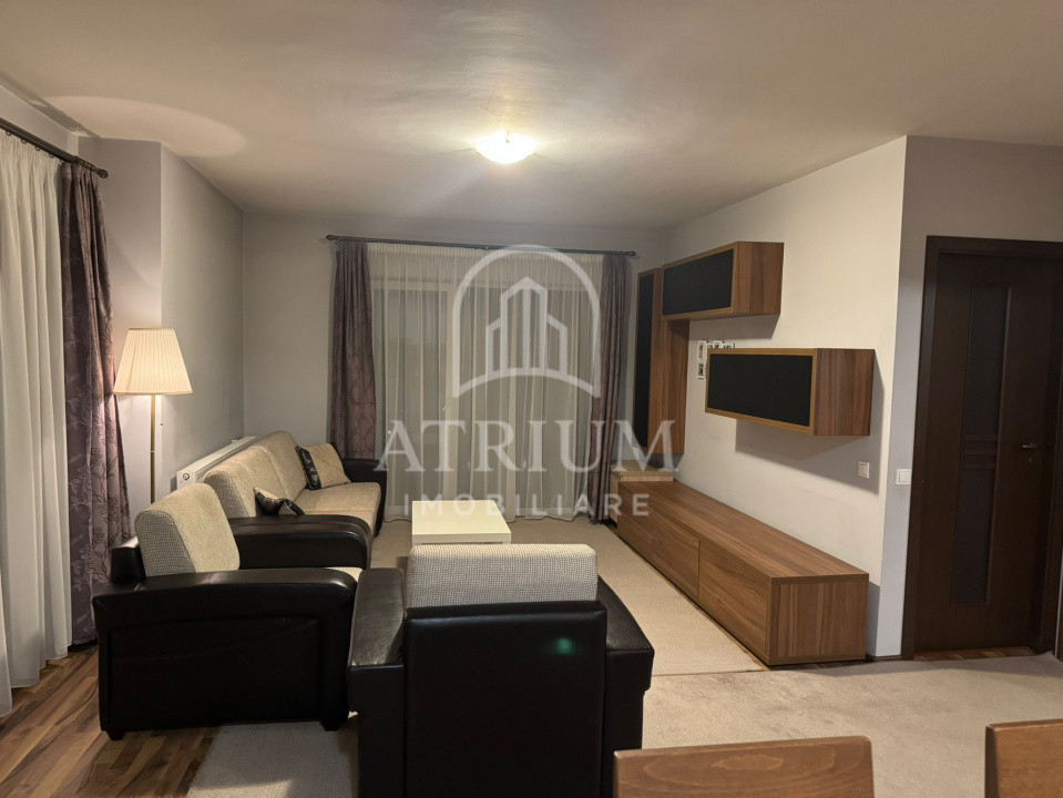 Apartament 2 camere, semidecomandate, 55mp + terasa 12mp, zona Regal