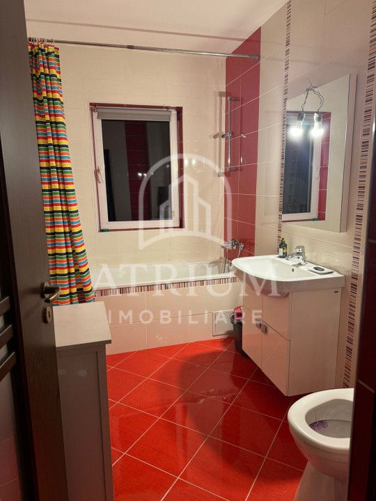 Apartament 2 camere, semidecomandate, 55mp + terasa 12mp, zona Regal
