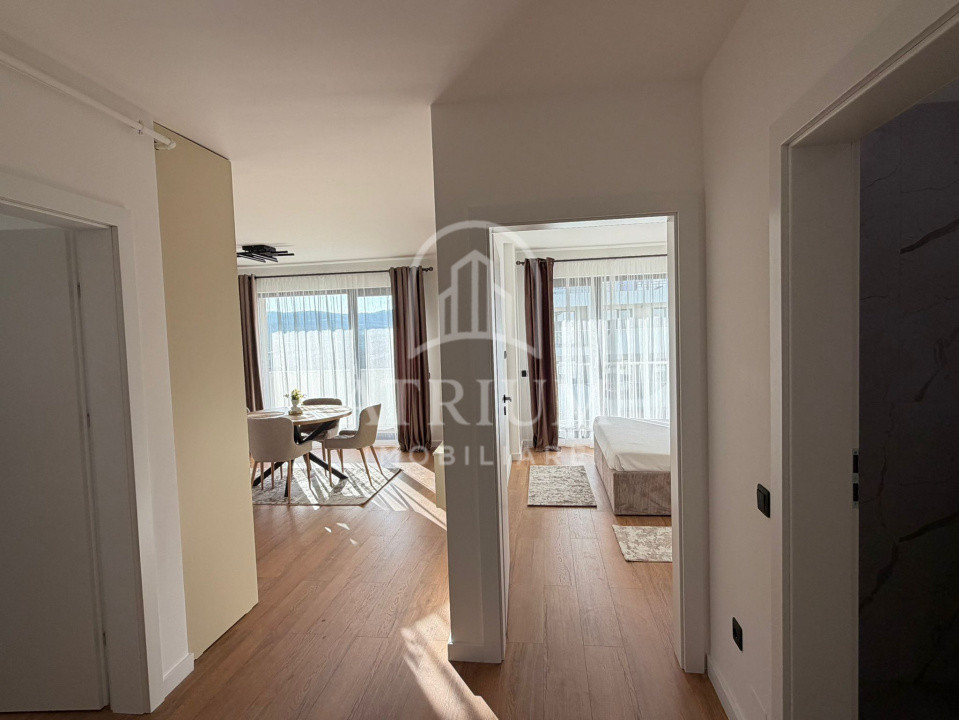 Inchirere aprtament 3 camere la cheie, 60 mp utili cu 28 mp terasa, zona Eroilor