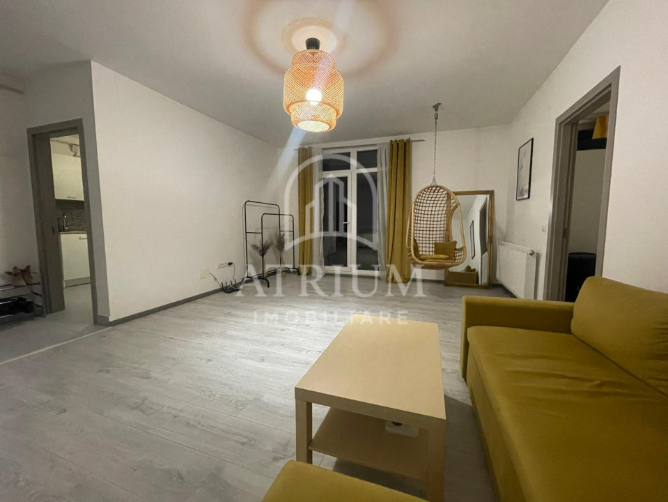 Apartament luminos, cu 2 camere, 56 mp, Baciu