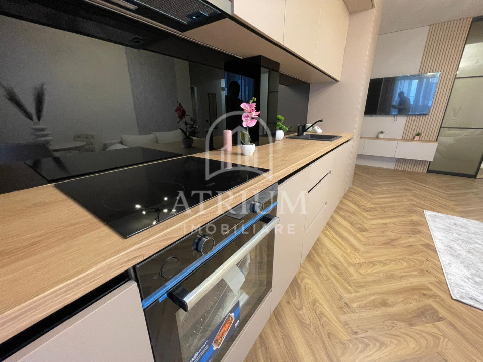 Apartament modern cu 3 camere, Floresti, zona Terra