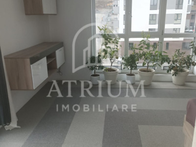 Apartament 2 camere, semidecomandate, 60mp, terasa 38mp, parcare, zona Teilor