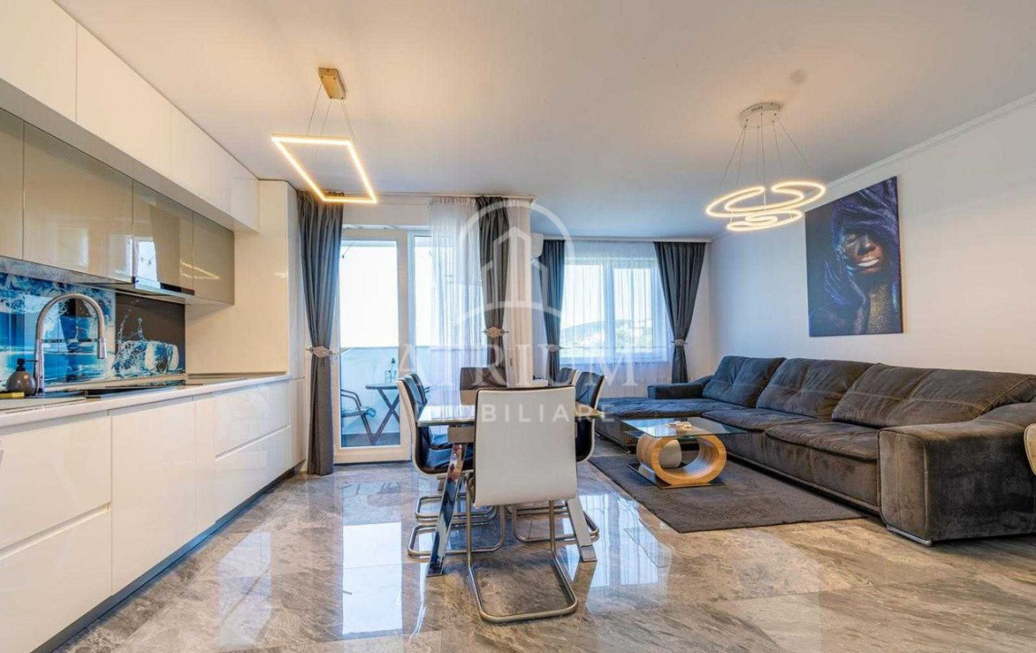 Apartament de lux cu 2 camere, de inchiriat, Floresti/BMW