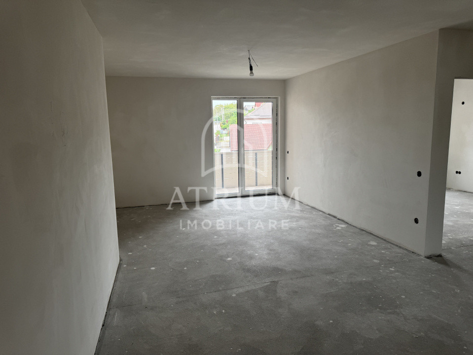 Apartament 3 camere semifinisat, 91,4 mp utili, zona Iris 