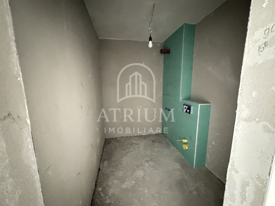 Apartament 3 camere semifinisat, 91,4 mp utili, zona Iris 