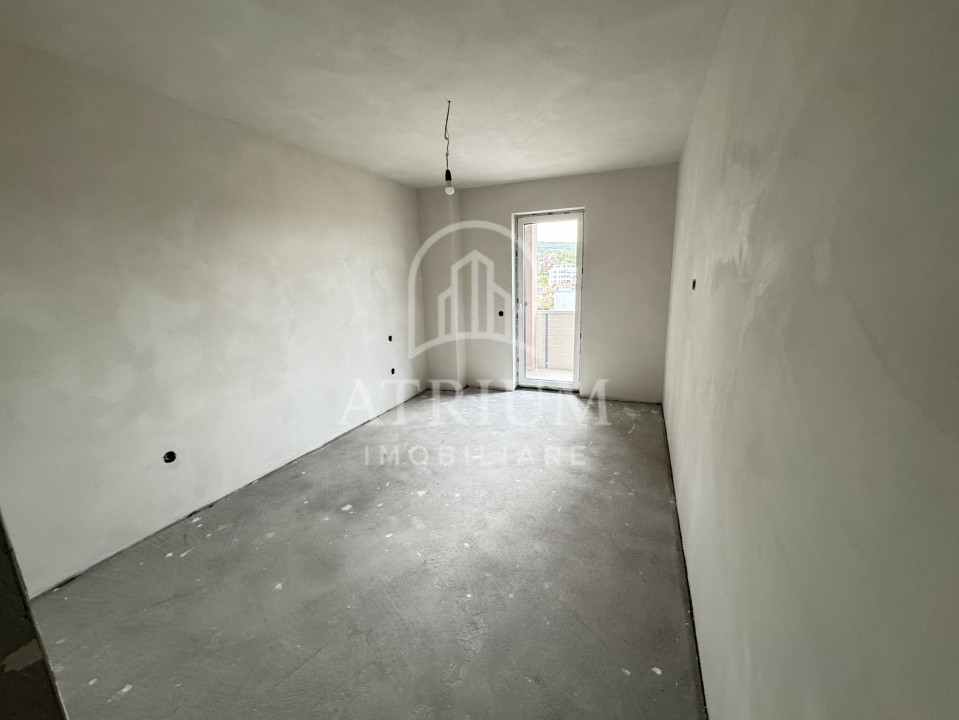 Apartament 3 camere semifinisat, 91,4 mp utili, zona Iris 