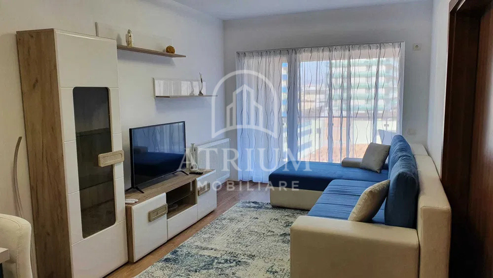 Apartament 2 camere, semidecomandat, 42mp, terasa, parcare, zona Gheorgheni