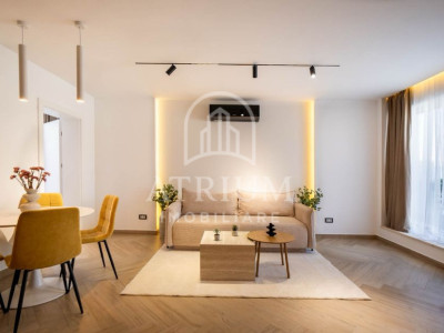 Apartament ultrafinisat cu 2 camere, de inchiriat, Intre Lacuri