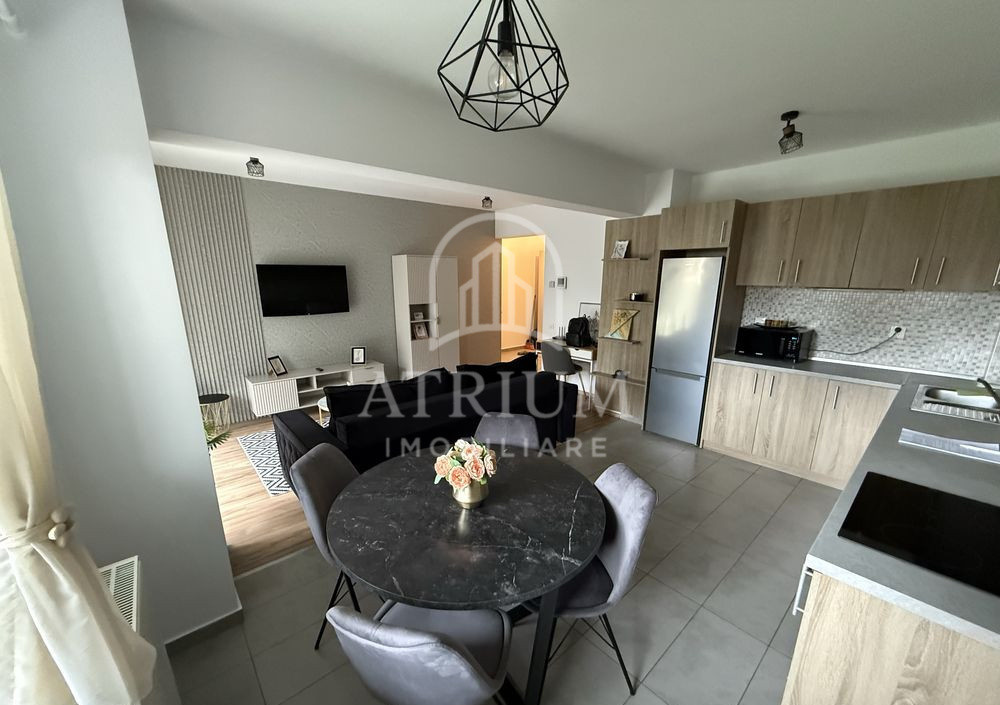 Apartament 2 camere, 51 mp utili cu 20 mp gradina, zona Buna Ziua