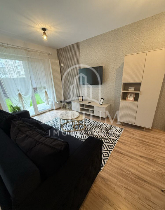 Apartament 2 camere, 51 mp utili cu 20 mp gradina, zona Buna Ziua