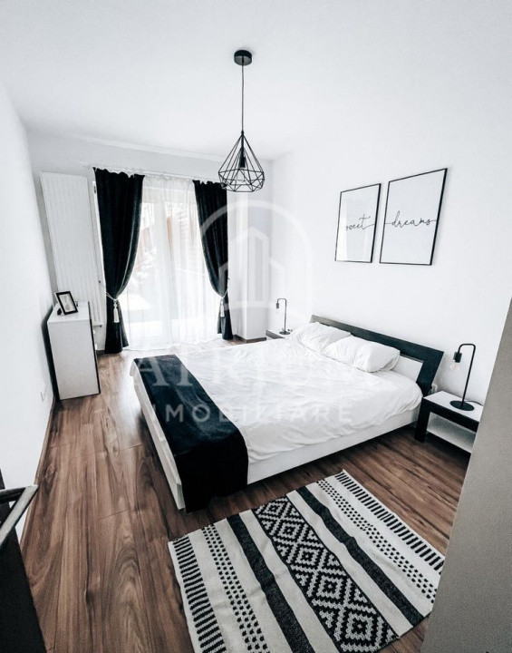 Apartament 2 camere, 51 mp utili cu 20 mp gradina, zona Buna Ziua