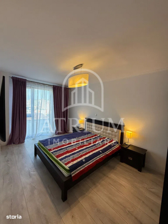 Apartament 2 camere, 56 mp utili cu 6 mp balcon, parcare, zona The office