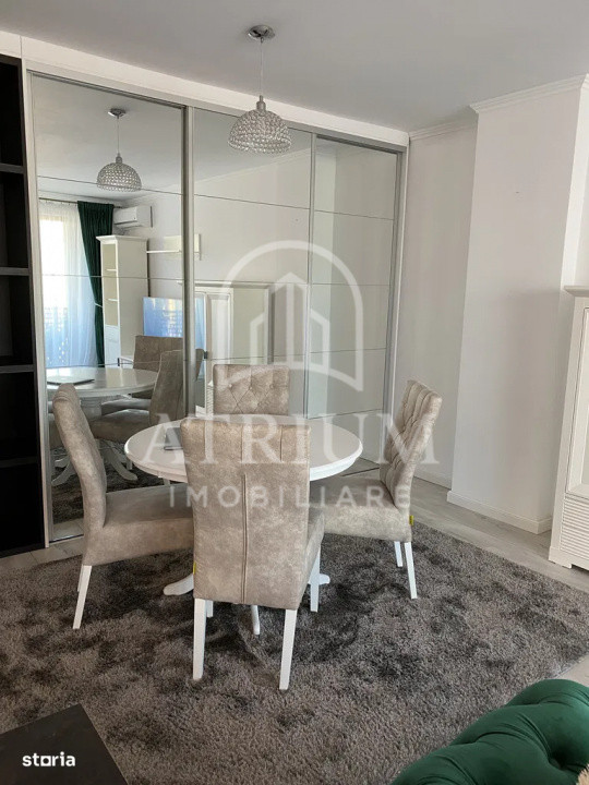 Apartament 2 camere, 56 mp utili cu 6 mp balcon, parcare, zona The office