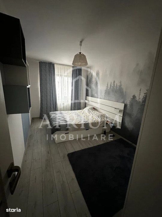 Apartament 2 camere ultrafinisat, 57 mp utili, zona 