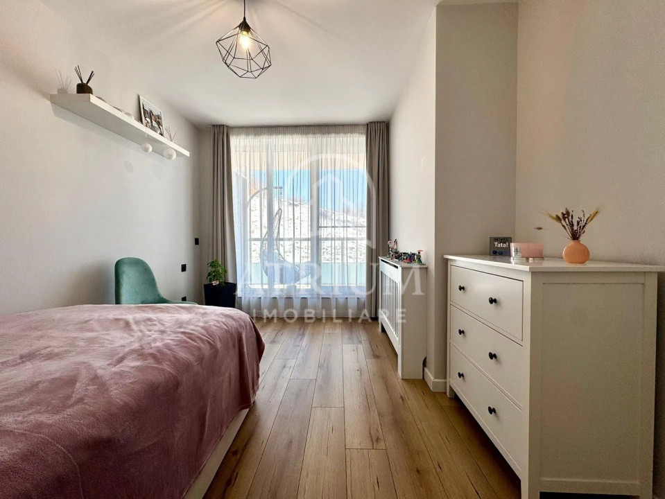 Apatament 3 camere la cheie, 63 mp utili cu 12 terasa, zona Grigorescu