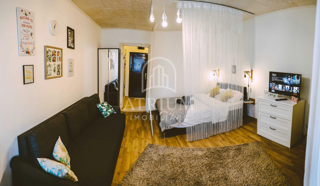 Garsoniera la cheie 28 mp, zona Manastur