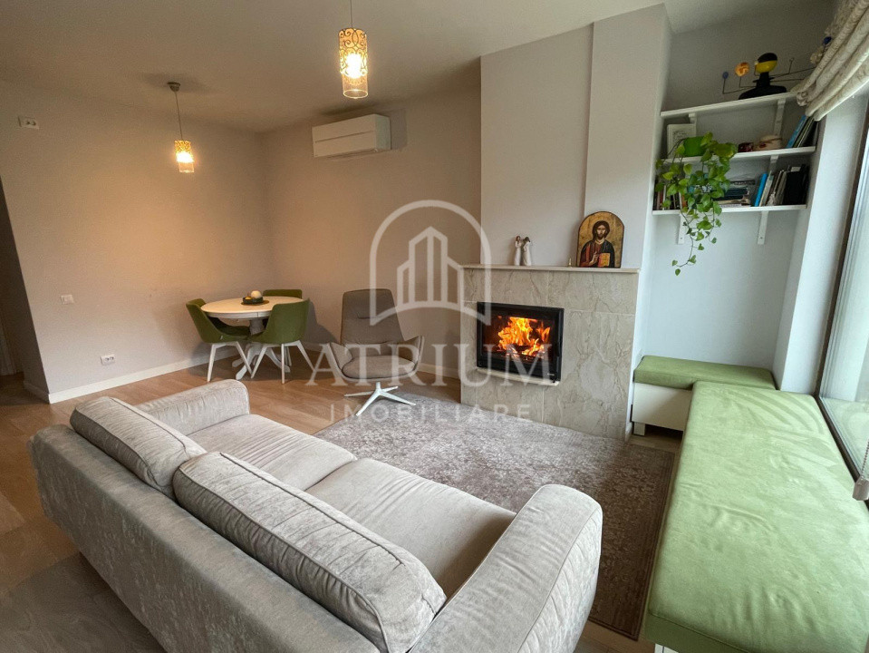Casa la cheie, 120 mp utili cu 29 mp terasa, 200 mp teren liber, Vivo Floresti