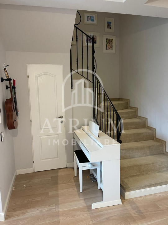 Casa la cheie, 120 mp utili cu 29 mp terasa, 200 mp teren liber, Vivo Floresti