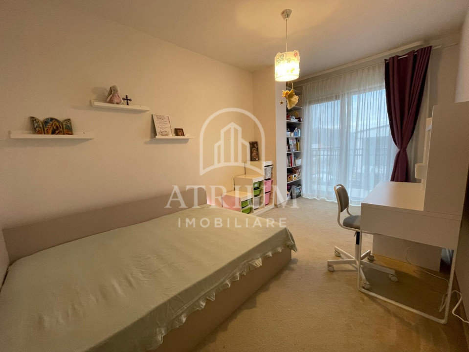 Casa la cheie, 120 mp utili cu 29 mp terasa, 200 mp teren liber, Vivo Floresti