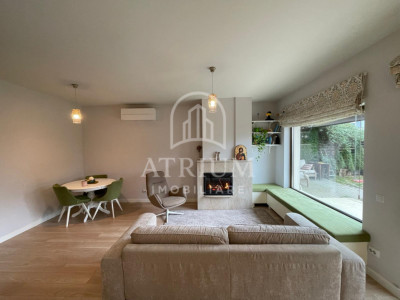 Casa la cheie, 120 mp utili cu 29 mp terasa, 200 mp teren liber, Vivo Floresti