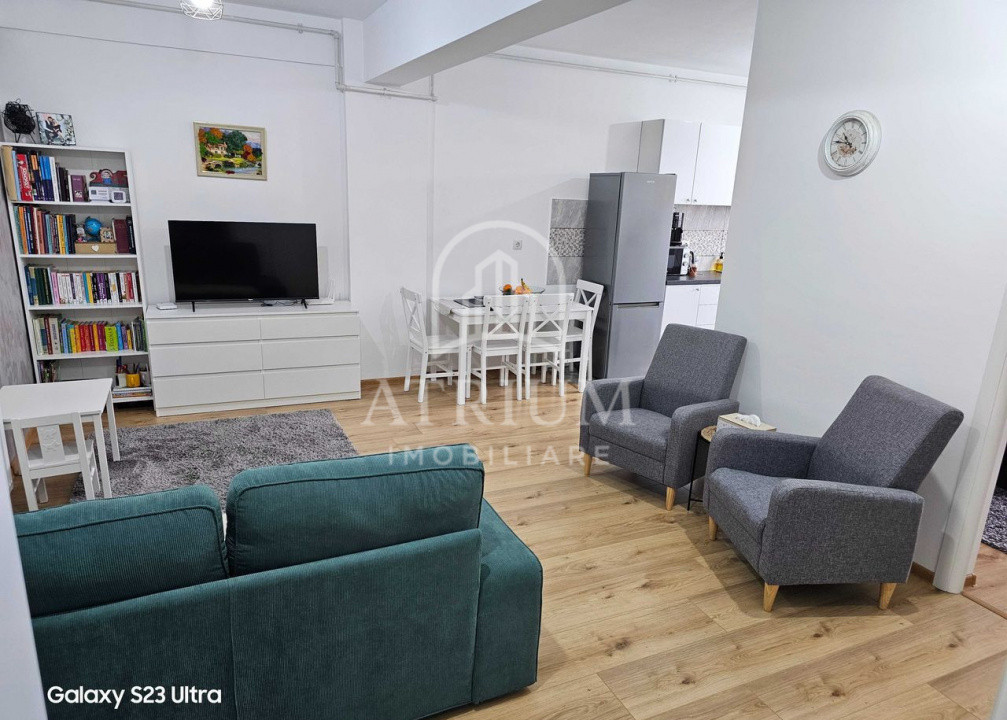 Apartament 3 camere 61 mp utili cu 12,8 terasa, zona Floresti Sesul de Sus