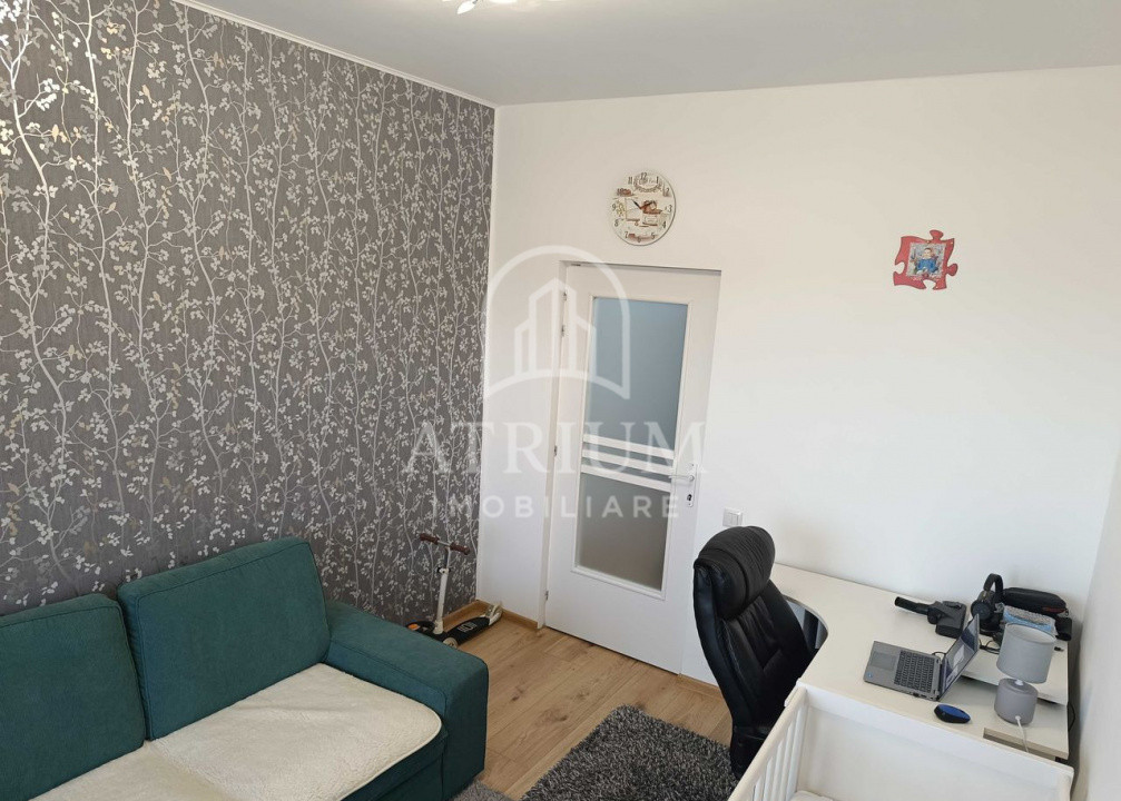 Apartament 3 camere 61 mp utili cu 12,8 terasa, zona Floresti Sesul de Sus